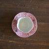 Pink Cup & Saucer by Yukiko Ito