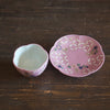 Pink Cup & Saucer by Yukiko Ito