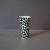 Ink Black Dots Slender Shot Porcelain Cup #LK570B
