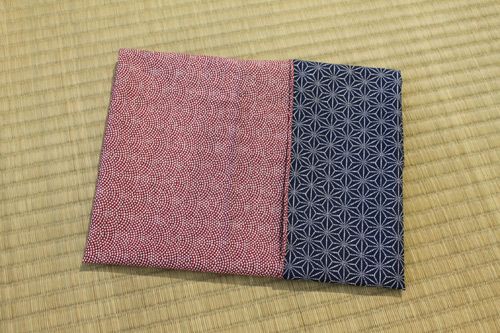 Samekomon/Hemp Red x Navy Blue