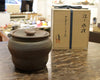 YAKISHIME Tea Ceremony Fresh Water Jar by Takashi Nakazato