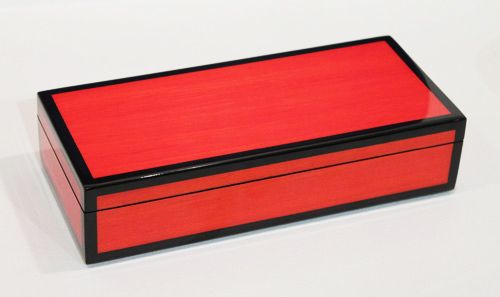 Pencil Box, Red Tulip Wood